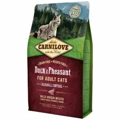 Katzentrockenfutter »Carnilove Cat«, Ente/Fasan, 2 Kg