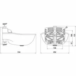 Tränkebecken, Für Stall Und Hof, Aus Kunststoff, Grün -Günstiges Tierbedarf Geschäft unnamed file 2120