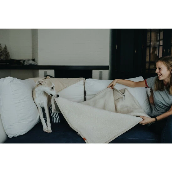 HUNTER Hunde-Decke, BxL: 80 X 120 Cm, Beige 4 HUNTER Hunde-Decke, BxL: 80 X 120 Cm, Beige – Bild 2