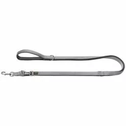 HUNTER Führleine, Gr. 200 Cm, Grau