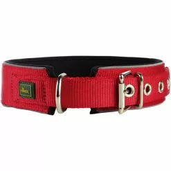 HUNTER Halsband, Gr. L-XL, Rot/schwarz -Günstiges Tierbedarf Geschäft unnamed file 2185
