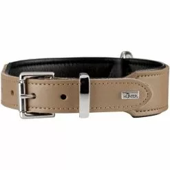 HUNTER Halsband, Gr. M-L, Stein/schwarz -Günstiges Tierbedarf Geschäft unnamed file 2247