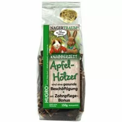 HUGRO Nager-Knabberhölzer, 150 G, Apfelhölzer