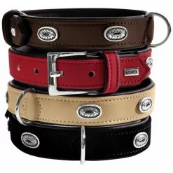 HUNTER Halsband, Gr. S-M, Braun/schwarz -Günstiges Tierbedarf Geschäft unnamed file 2496