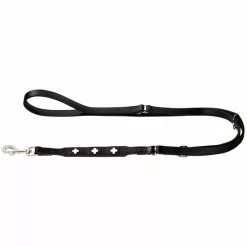 HUNTER Führleine, Gr. 200 Cm, Schwarz