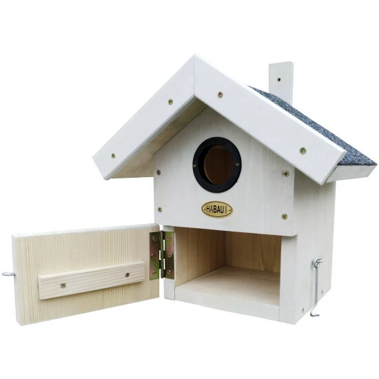 HABAU Nistkasten Mit Bitumenpappe Dach 4 HABAU Nistkasten Mit Bitumenpappe Dach – Bild 2