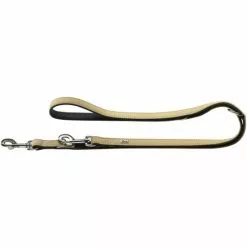 HUNTER Führleine, Gr. 200 Cm, Beige/schwarz