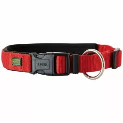HUNTER Halsung, Gr. L-XL, Rot/schwarz -Günstiges Tierbedarf Geschäft unnamed file 2795