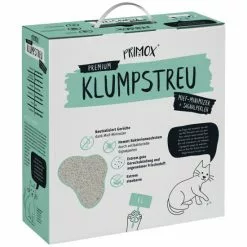 PRIMOX Katzenstreu »Klumpstreu Mief-Minimizer + Signalperlen«, 1 Karton, 7,5 Kg