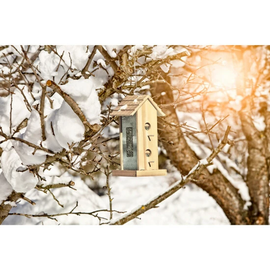 WINDHAGER Vogelfuttersäule Country 4 WINDHAGER Vogelfuttersäule Country – Bild 2