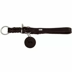 HUNTER Dressurhalsung, Gr. M, Dunkelbraun -Günstiges Tierbedarf Geschäft unnamed file 2947