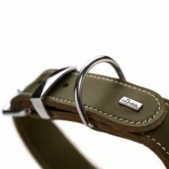HUNTER Halsband, Gr. M-L, Olivgrün -Günstiges Tierbedarf Geschäft unnamed file 3004