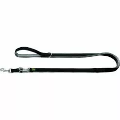 HUNTER Führleine, Gr. 200 Cm, Schwarz/grau
