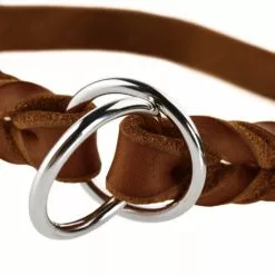 HUNTER Dressurhalsung, Gr. L, Cognacfarben -Günstiges Tierbedarf Geschäft unnamed file 3064