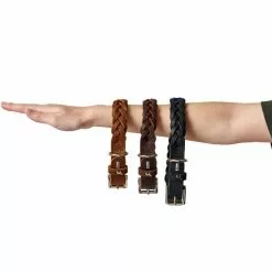 HUNTER Halsband, Gr. S, Cognacfarben -Günstiges Tierbedarf Geschäft unnamed file 3102