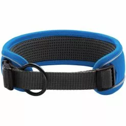 HUNTER Halsung, Gr. M, Hellblau/grau -Günstiges Tierbedarf Geschäft unnamed file 3112