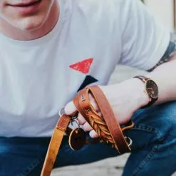 HUNTER Führleine, Gr. 250 Cm, Cognacfarben -Günstiges Tierbedarf Geschäft unnamed file 3134