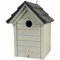 PATKAR Nistkasten Kiefernholz Hellgrau