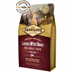 Katzentrockenfutter »Carnilove Cat«, Lamm/Wildschwein, 2 Kg