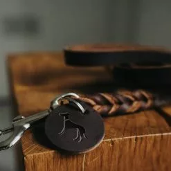 HUNTER Führleine, Gr. 200 Cm, Dunkelbraun -Günstiges Tierbedarf Geschäft unnamed file 3242