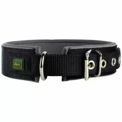 HUNTER Halsband, Gr. L, Schwarz/grau -Günstiges Tierbedarf Geschäft unnamed file 3283