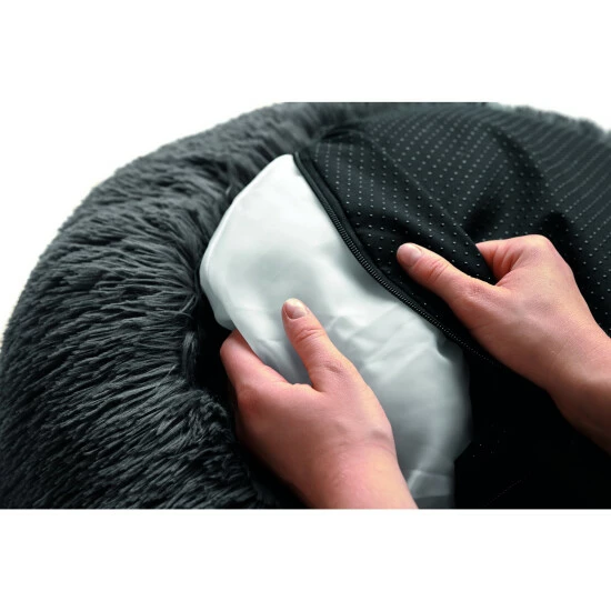 HUNTER Hundebett Und Katzenbett, BxL: 60 X 60 Cm, Anthrazit 8 HUNTER Hundebett Und Katzenbett, BxL: 60 X 60 Cm, Anthrazit – Bild 6