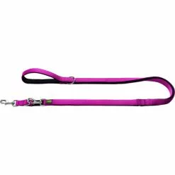 HUNTER Führleine, Gr. 200 Cm, Himbeer-Rot/schwarz