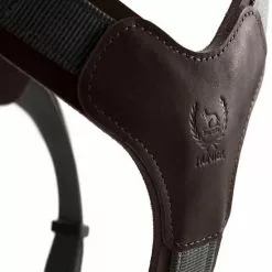 HUNTER Geschirr »Aalborg«, XS-S, Rindsleder/nylon, Dunkelbraun/grau -Günstiges Tierbedarf Geschäft unnamed file 3388