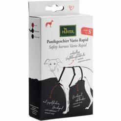 HUNTER Hunde-Sicherheitsgurt, XS-S, Nylon, Rot