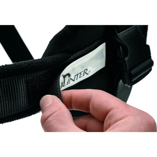 HUNTER Hunde-Geschirr, XS-S, Nylon/fleece, Schwarz 4 HUNTER Hunde-Geschirr, XS-S, Nylon/fleece, Schwarz – Bild 2