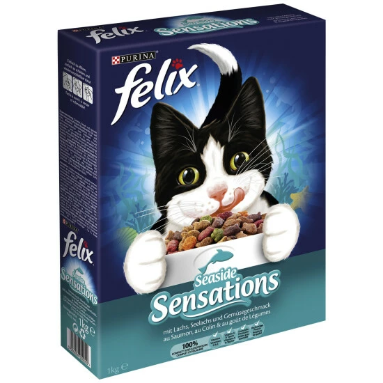FELIX Katzentrockenfutter »Seaside Sensation«, 5 Packungen à 1000 G 3 FELIX Katzentrockenfutter »Seaside Sensation«, 5 Packungen à 1000 G