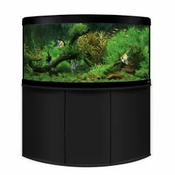 FLUVAL Aquariumkombination »Venezia«, BxHxL: 122 X 135 X 122 Cm, Floatglas, Schwarz