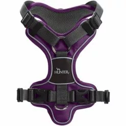 HUNTER Geschirr, S-M, Nylon/polyester/neopren, Violett/grau -Günstiges Tierbedarf Geschäft unnamed file 3716