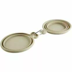 HUNTER Futternapf, Silikon, Beige -Günstiges Tierbedarf Geschäft unnamed file 3786