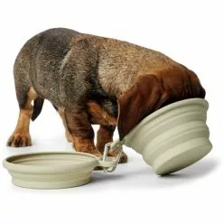 HUNTER Futternapf, Silikon, Beige -Günstiges Tierbedarf Geschäft unnamed file 3787