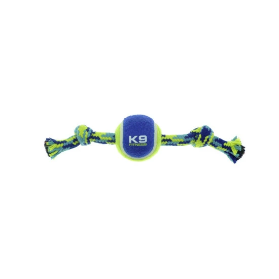 ZEUS Spielzeug »K9 Fitness«, Zugseil Mit Tennisball, Blau/grün, Für Hunde 3 ZEUS Spielzeug »K9 Fitness«, Zugseil Mit Tennisball, Blau/grün, Für Hunde