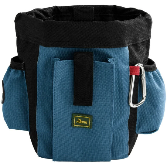 HUNTER Gürteltasche »Bugrino Profi«, Für Hunde, Polyester/Edelstahl/Kunststoff, Blau/schwarz 3 HUNTER Gürteltasche »Bugrino Profi«, Für Hunde, Polyester/Edelstahl/Kunststoff, Blau/schwarz