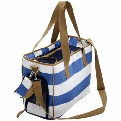 HUNTER Tragetasche »Rügen«, BxHxT: 41 X 30 X 40 Cm, Blau/weiß, Max. Belastbarkeit: 7 Kg