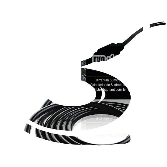 Kabelheizer »Exo Terra Kabelheizer«, Schwarz, Kabellänge: 4,5 M, 25 W 3 Kabelheizer »Exo Terra Kabelheizer«, Schwarz, Kabellänge: 4,5 M, 25 W