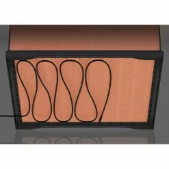 EXO TERRA Kabelheizer, Schwarz, Kabellänge: 7 M, 50 W -Günstiges Tierbedarf Geschäft unnamed file 4119