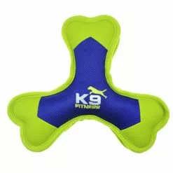 ZEUS Spielzeug »K9 Fitness«, Nylon 3er-Knochen, Blau/grün, Für Hunde
