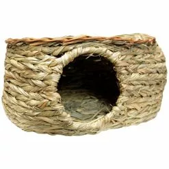 Schilfgrashütte »Living World Green Seegras Hütte«, BxHxT: 28 X 21 X 39 Cm, Grün