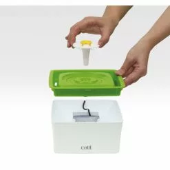 Trinkbrunnen »Catit 2.0«, Kunststoff, Weiß/grün, 1,5 L -Günstiges Tierbedarf Geschäft unnamed file 4207