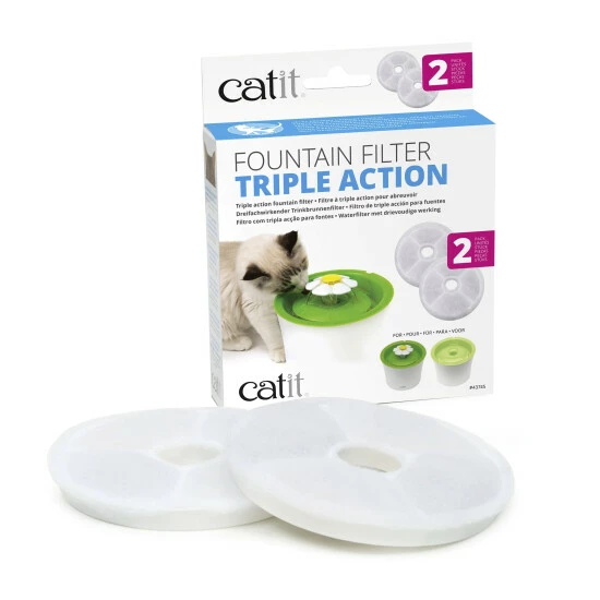 Ersatzfilter »Catit Triple Action Filter«, Weiß 3 Ersatzfilter »Catit Triple Action Filter«, Weiß