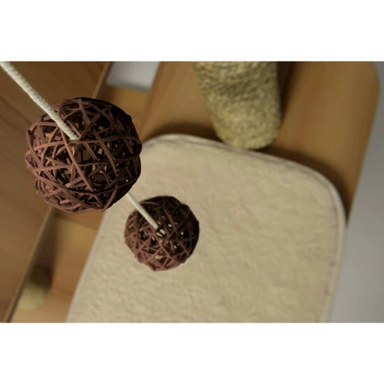 Vesper Design By Catit Kratzbaum »V-High Base«, BxH: 55 X 121,5 Cm, Walnussfarben 6 Vesper Design By Catit Kratzbaum »V-High Base«, BxH: 55 X 121,5 Cm, Walnussfarben – Bild 4