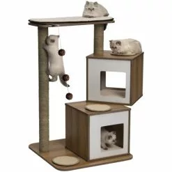 Vesper Design By Catit Kratzbaum »V-Double«, BxH: 65 X 103,5 Cm, Weiß -Günstiges Tierbedarf Geschäft unnamed file 4221