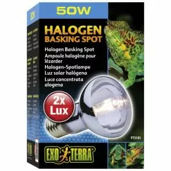 EXO TERRA Terrarienbeleuchtung »Sun Glo«, BxH: 6,5 X 10 Cm, 50 W, Weiß