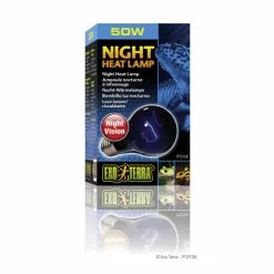 EXO TERRA Terrarienbeleuchtung »Night Glo«, BxH: 11 X 5,8 Cm, 50 W, Weiß
