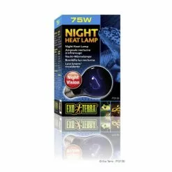 EXO TERRA Terrarienbeleuchtung »Night Glo«, BxH: 11 X 5,8 Cm, 75 W, Weiß