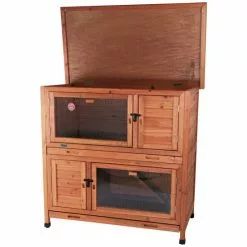 TRIXIE Kleintierstall »Natura «, BxHxT: 65 X 113 X 116 Cm, Braun, Mit Wärmedämmung -Günstiges Tierbedarf Geschäft unnamed file 4400